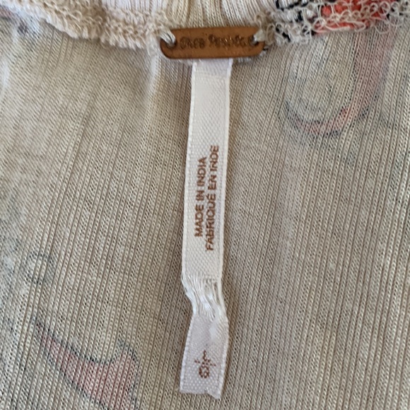 NWOT “Free People” ruffle neckline dress/top - Picture 8 of 10